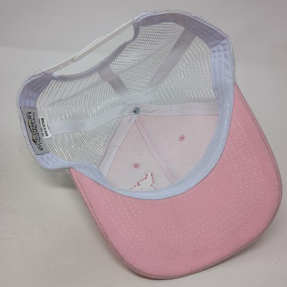 Idaho No Vacancy Snapback Trucker Hat Pink One Size 6 Panel Arcadian Outfitters - Picture 7 of 9